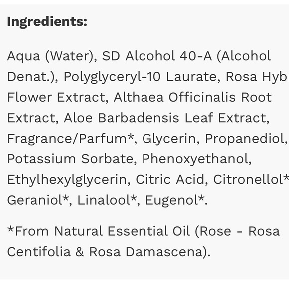 SOLD JURLIQUE Rosewater Balancing Mist 100 ml 3.3 Fl OZ - Picture 2 of 7